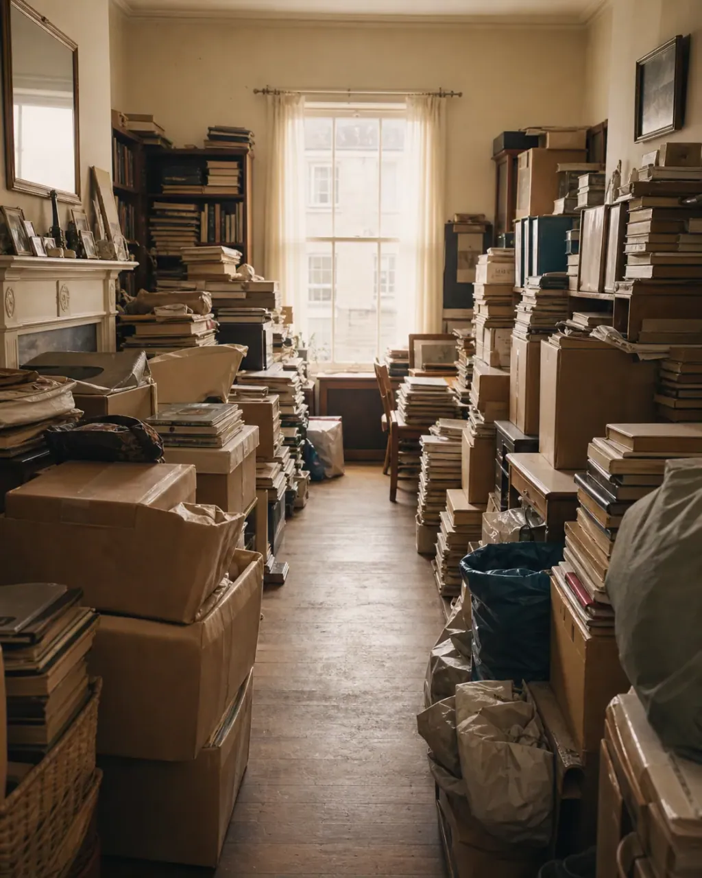Hoarder cleaning across Liverpool.